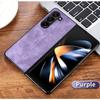 3D Embossing Case for Samsung Galaxy Z Fold 6 5 4 3 Fold6 5G Cover Soft Matte Leather Full Camera Protect Shell Fundas Coque