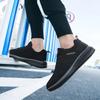 Buty sportowe dla mężczyzn Buty Sneakersy Czarne Casualowe Męskie Dzianinowe Sneakersy Oddychające Sportowe Do Biegania Chodzenia Gimnastyczne