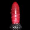 Women's Masturbator Dildo with Sucker Round Head Butt Plug Liquid Silicone Large Anal Plug Fisting   Sex Toy Realistic Dick