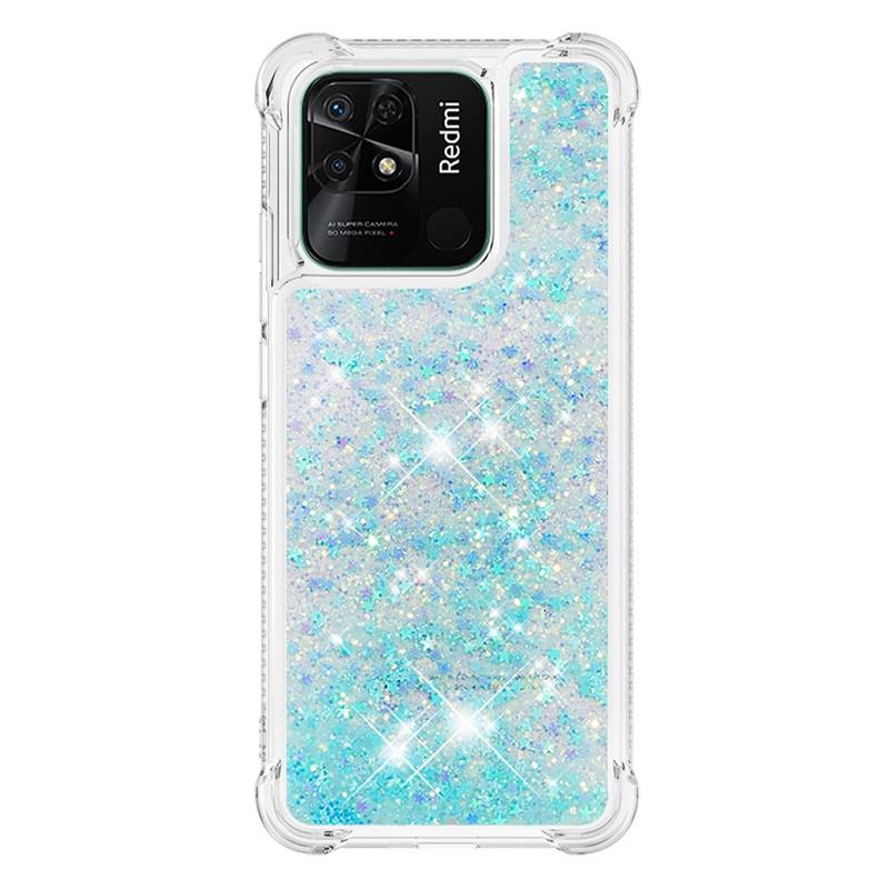 Fundas Redmi 10C Quicksand Case for Xiaomi Redmi 10C Coque Soft Liquid Bling Bling Cover For Xiaomi Redmi 10 C Phone Case Capa