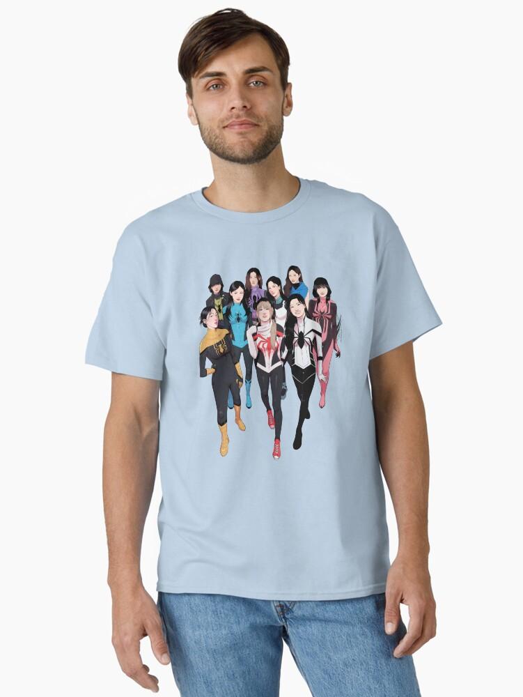 Spider-TWICE Group Unmasked Version Classic T-Shirt