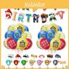 Patrol Kids Paw Birthday Party Decoration Set Banner Cake Topper Cartoon Balloon