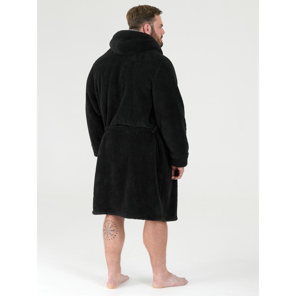 Duke Accappatoio con Cappuccio D555 Newquay King Size da Uomo