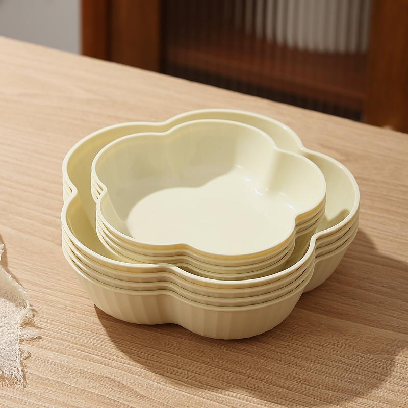 Flower Fruit Plate Home Living Room Snack Plate Fruit Plate Candy Plate Front Desk Snack Plate