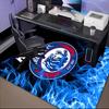Custom Name AREMA Football Crest Design Rug Game Carpet, Floor Mat for Bedroom Living Room Entryway Rug, Home Decor Idea Gift for Christmas birthday