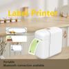 Thermal Label Printer Portable Paper Maker Wireless Sticker Machine Fun Print Portable Label Printer Lnkless Labeller for Office