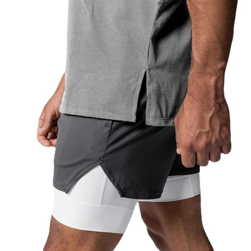 Muscleguys Herren Fitness Running Mesh Schnelltrocknendes ärmelloses T-Shirt Hochwertige atmungsaktive Tanktops