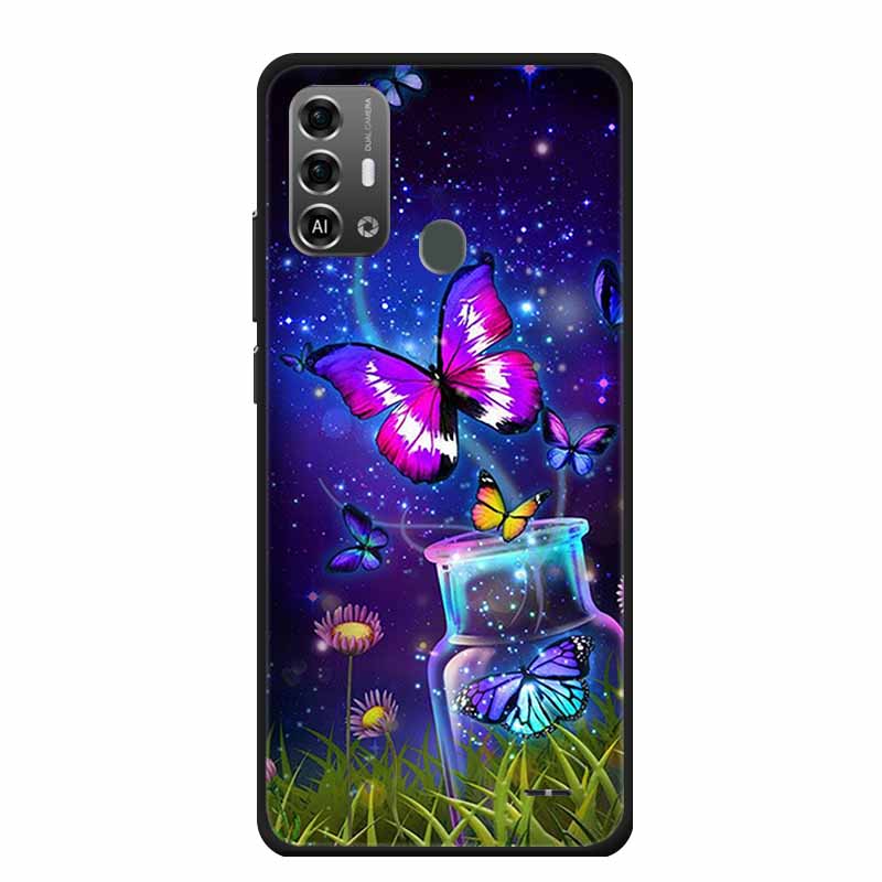 For ZTE Blade A53 Pro Case A53+ Fashion TPU Soft Protective Silicone Back Covers For ZTE Blade A53 Plus Animal Etui A53Pro Capas