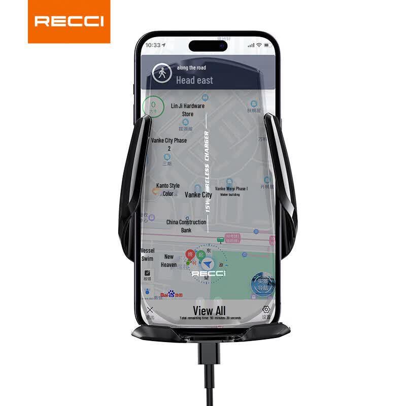 RHO-C27 Angel Wing Car Wireless Charger Mount