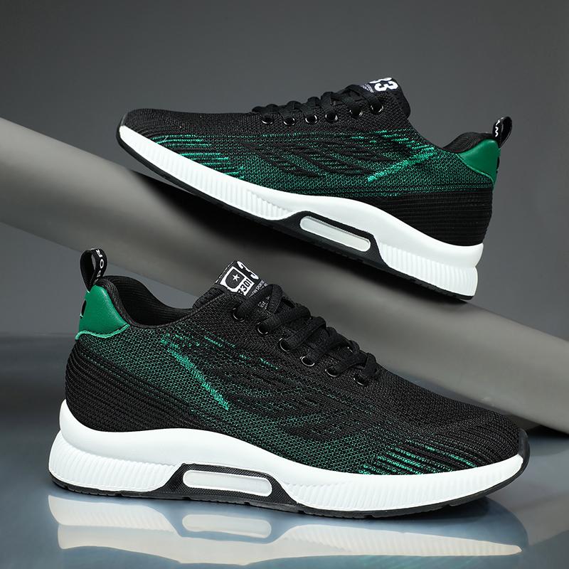 6CM Elevator Shoes Lift Men Sneakers Relax Breathable Soft Mesh Men Casual Shoes Summer Invisible Height Increase Shoes Taller