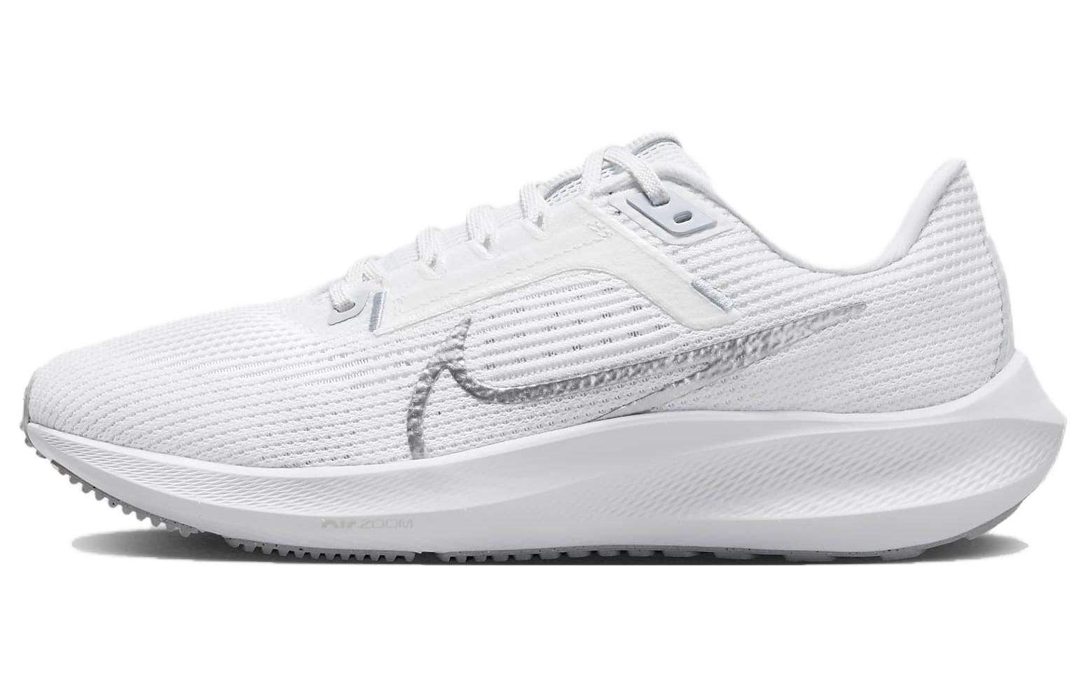 

Nike Pegasus 40 White Metallic Silver Women s DV3854-101 36.5
