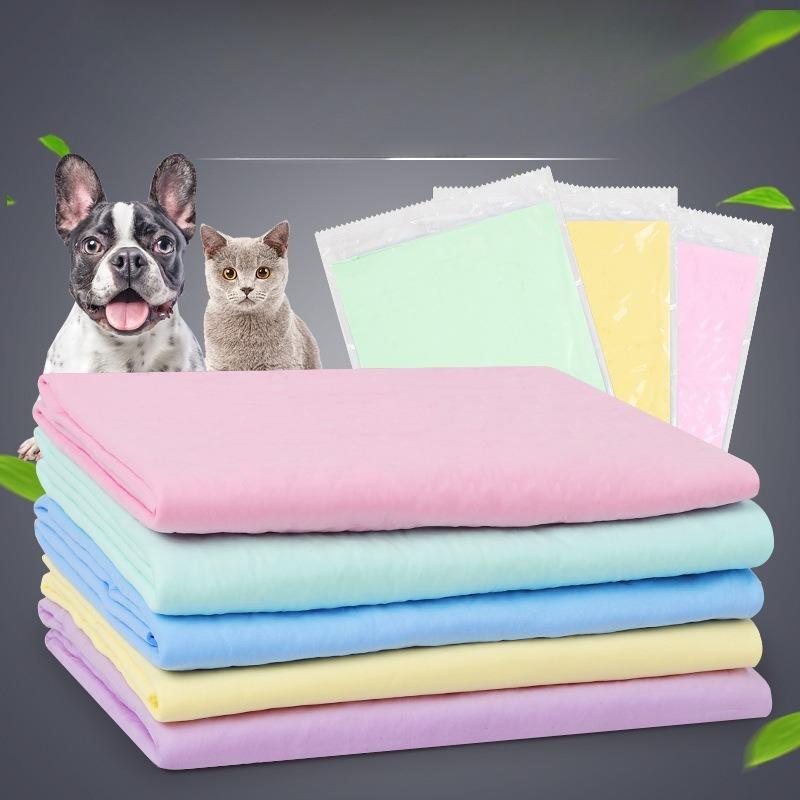 Large-sized Pet Absorbent Towel - Quick-drying Imitation Deer Skin Towel for Cats and Dogs - Bath Towel - Cleaning Product