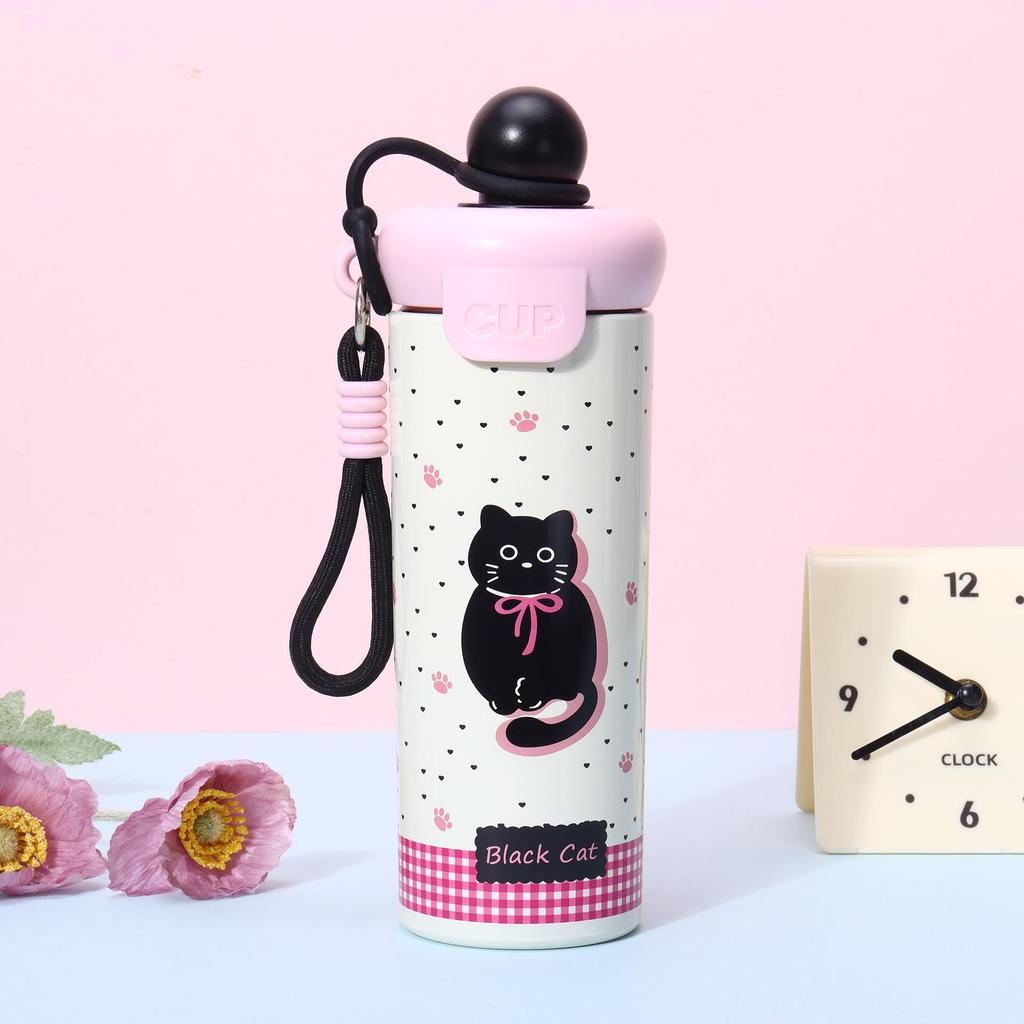 Large Capacity 316 Stainless Steel Insulated Straw Cup with Handle