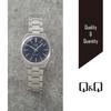 [Citizen Q&Q] Watch Analog Waterproof Metal Band QB78-212 Mens Navy