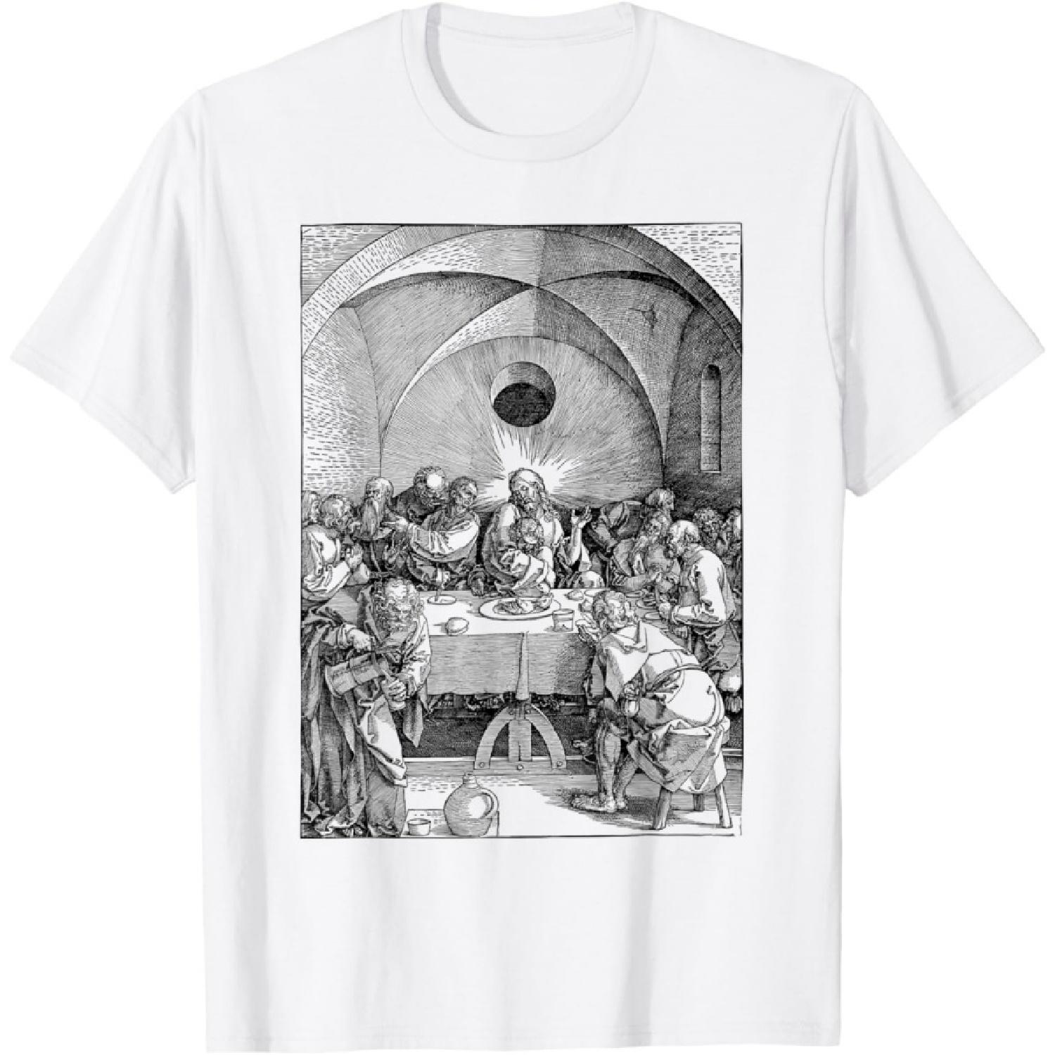 

Albrecht Dürer Artwear The Last Supper Renaissance Art Lover T-Shirt XXXXXL білий