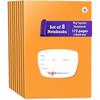 Big Maths Square Ruled Notebooks | Square 1 Inch | 172 Pages A5 Size | Soft Brown Cover | 18 Cm X 24 Cm Approx | Maths N