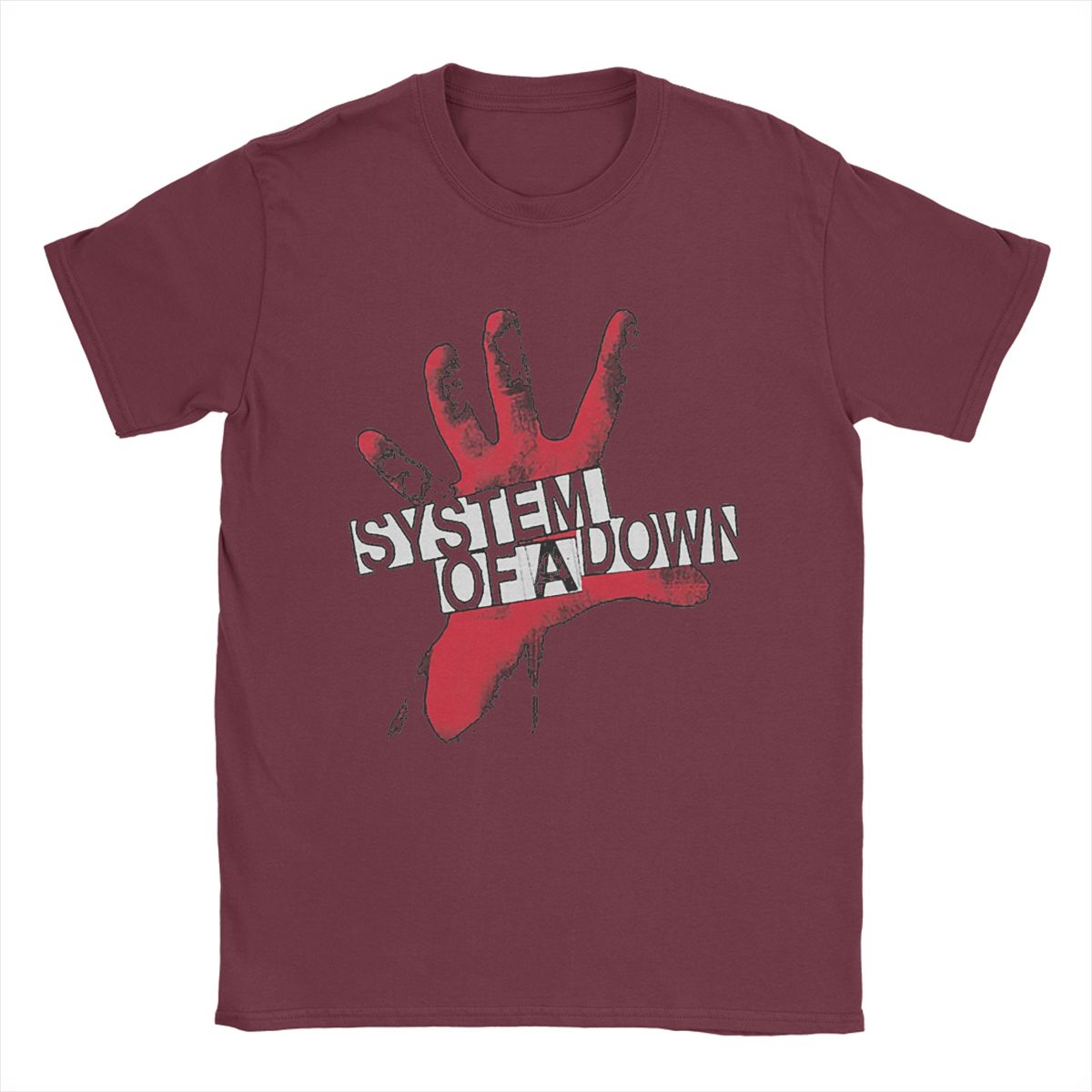 

Літній Soad Найкраще з System Of A Downs Metal Band Чоловіча жіноча футболка Merch Модна футболка Футболка 100% бавовна Принтований одяг XXXXXL бордовий