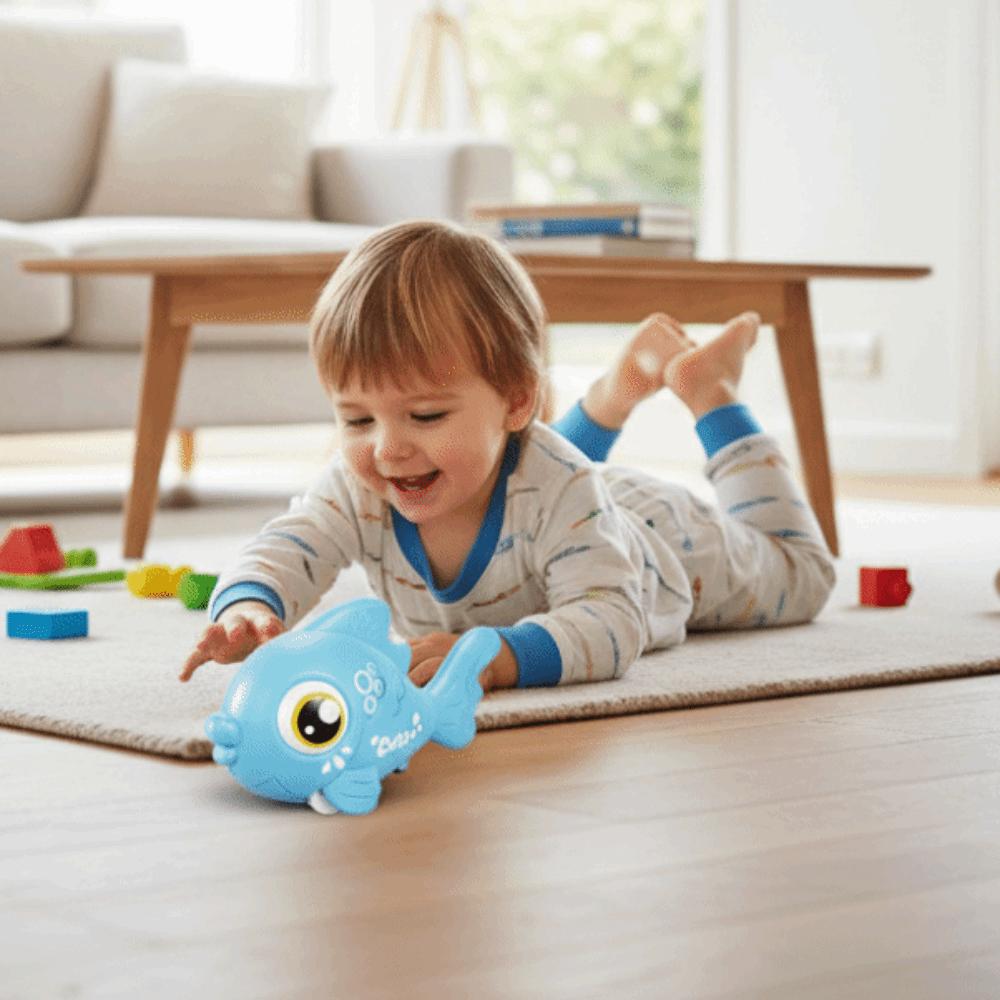 with Sound and Light Electric Simulation Fish Toy Electric Swinging Fish  Gift Giving