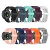 For Garmin Forerunner 45 / Forerunner 45S Universal Twill Solid Color Silicone Watch Band