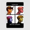 Lovejoy Band Tshirt Lovejoy Band Poster Metal Plaque Home Plaques Wall Cave Designing Tin Sign Poster