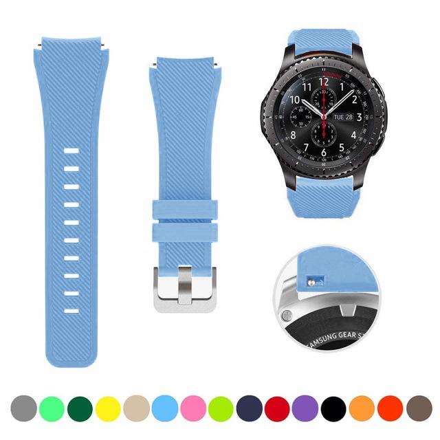 Curea de silicon clasică de 20 mm 22 mm pentru ceas inteligent pentru Xiaomi Watch S1 Pro/Versiune globală Curele de ceas pentru brățară Mi S1 Active/MiBro Color-Lite