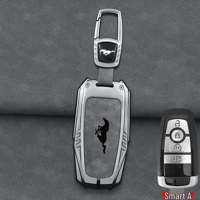 Estojo para Chaves e Óculos Cavalo Elétrico para Ford Mustang Cobra - Concha Protetora e Fivela Unissex