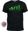 Alien Tshirt Alien Evolution Black Printed T Shirt Unisex Or Unisexs Fitted