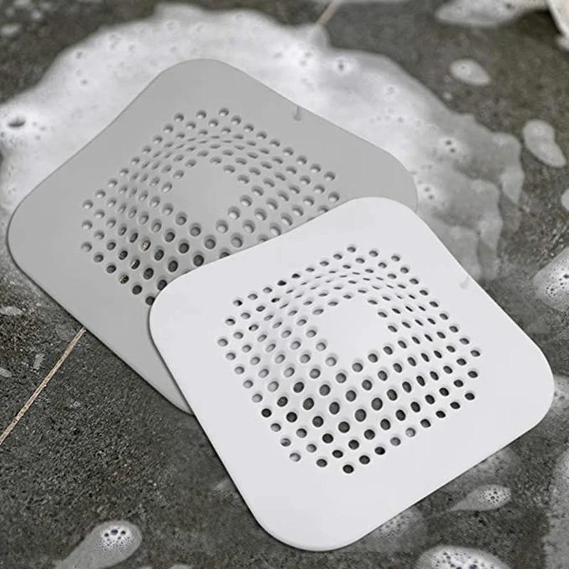 Silicone Kitchen Sink Drain Hair Stopper Kitchen Sink Slag Bathroom Accessories Bathtub Strainer Sewer Outfall Filter Colanders