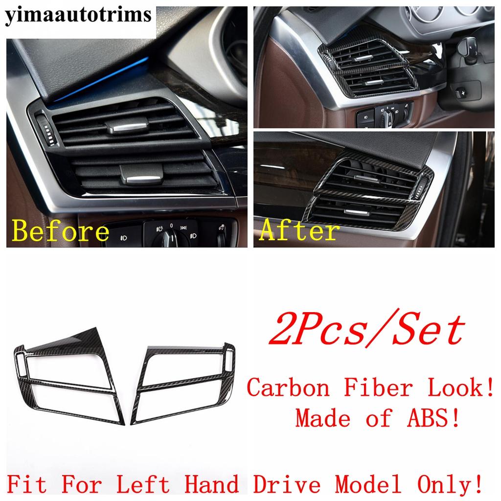 Shift Gear Panel / Read Light / Dashboard Air AC Outlet Cover Trim Accessories For BMW X5 F15 2014 -  / X6 F16 2015 -