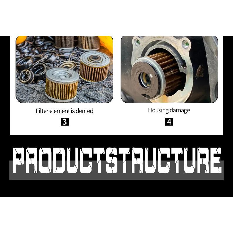 JSRAOIMG Motorcycle Engine Oil Filter For HONDA CBF125 XL125V ATC250 CRF250 CBF250 TRX250X TRX300EX TRX 350 400 420 450 300 500