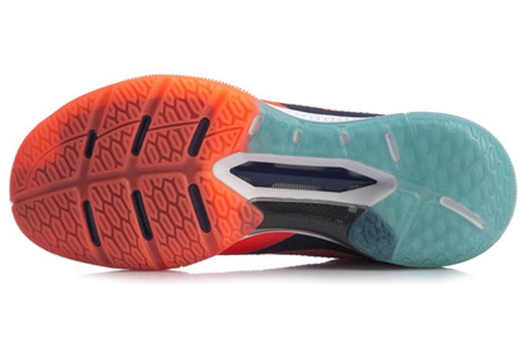 Li Ning Cool Shark 2.0 Breathable Cushioning Low Top Badminton Shoes Unisex Neon Fruit Red AYAQ001-3
