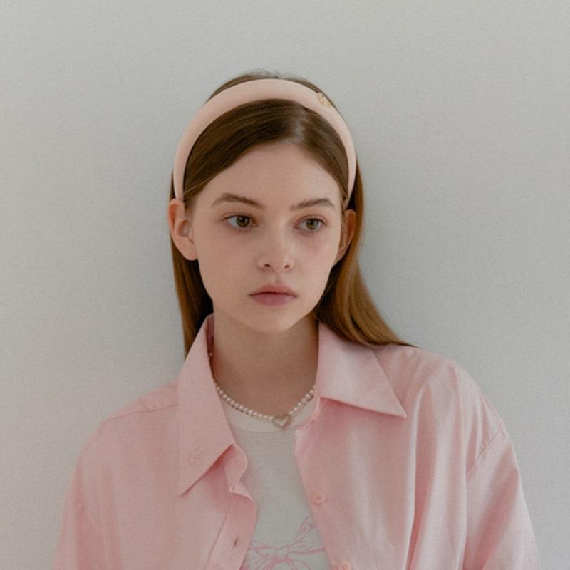 ANOETIC NEW ANC SATIN HAIRBAND_PINK