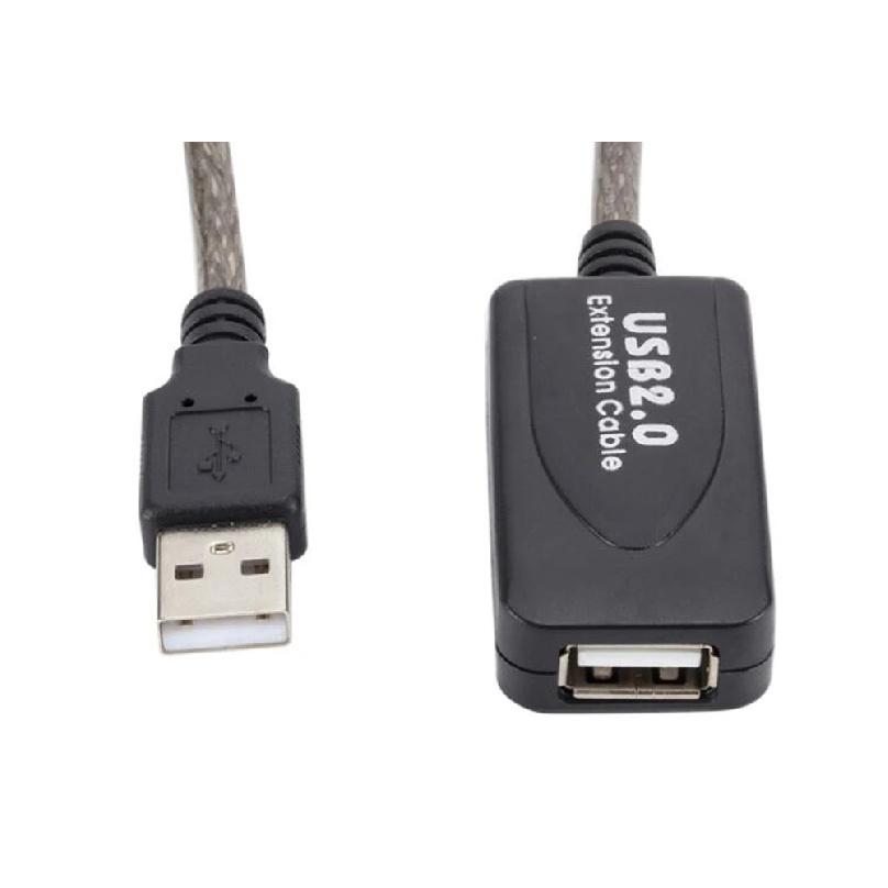 3M 5M 10M 15M 20M 25M 30M USB 2.0 Extension Cable Male to Female Active Repeater Wireless Network Card Extender USB Adapter Cord