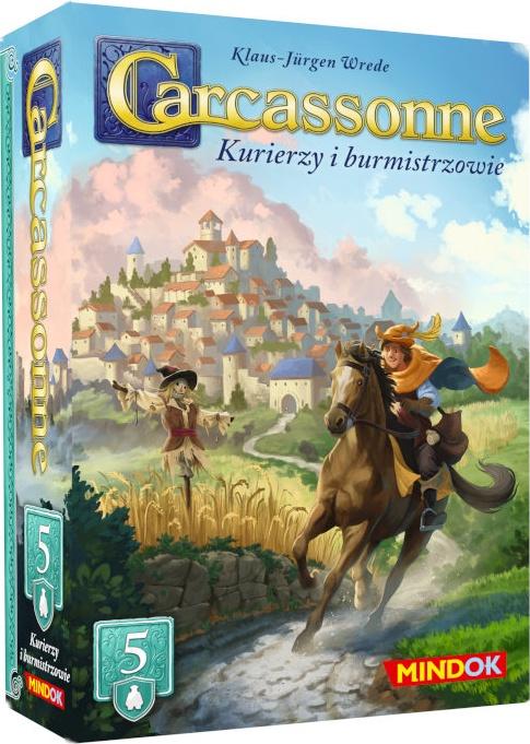 Bard Carcassonne 3 Couriers and Mayors
