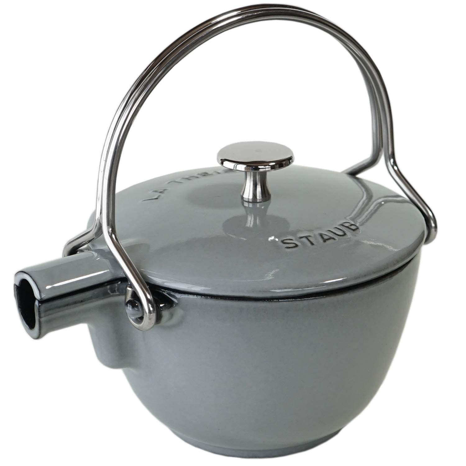 

Staub Round Teapot, Graphite Gray, 1.15L, 1650018, 40509-420-0 [Parallel Import]