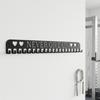 Large Capacity Medal Display Rack Sturdy Wall Mounted Award Hanger Holder Black Easy To Install Award Medal Hanger Sports Award