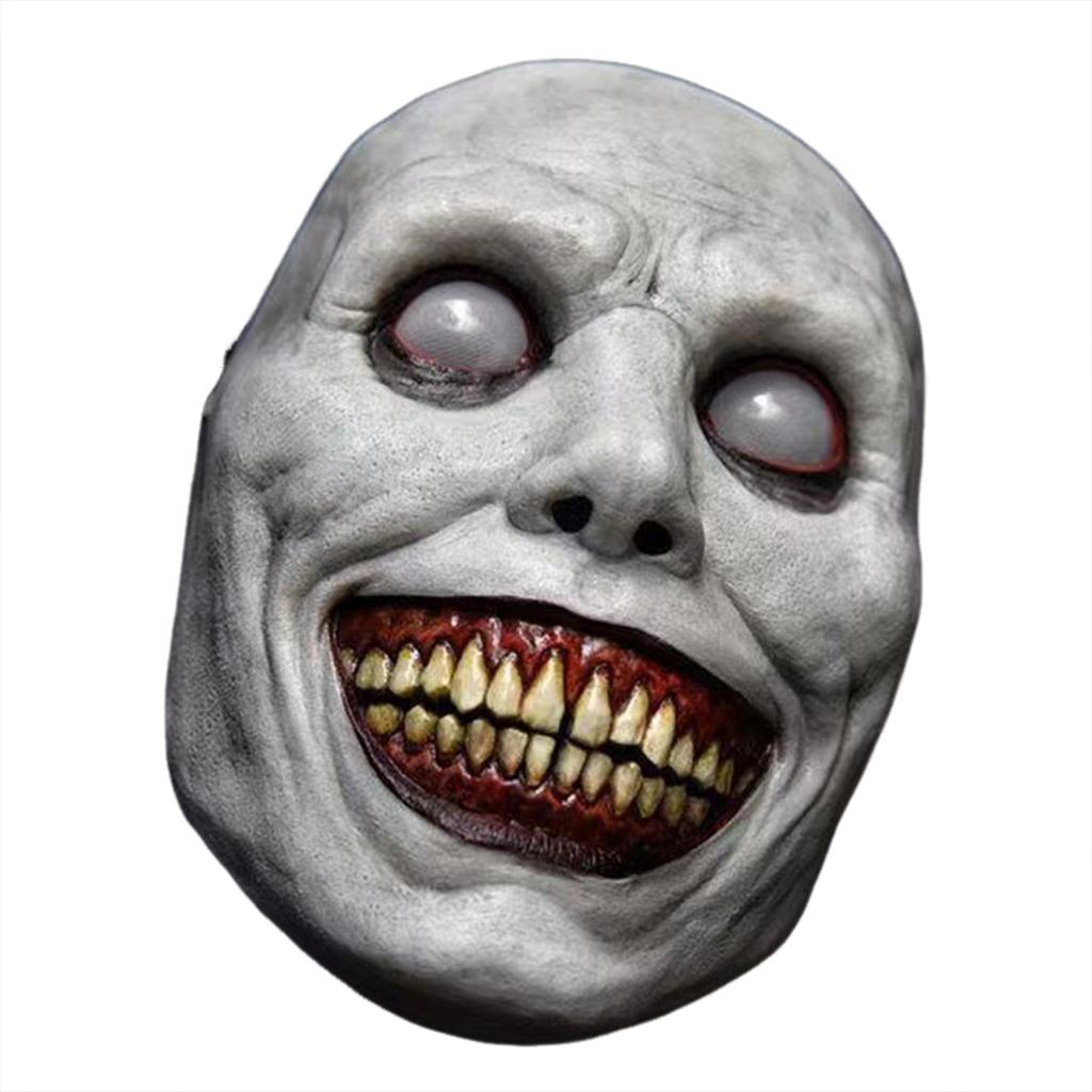 Scary Jokers Mask Halloween Walking Dead Cosplay Full Face Zombie Costume Prop Comfortable Breathable Bring Lasting Horror Fun