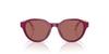 EMPORIO ARMANI Sunglasses for Shiny Dark Lens 0EK4008U Men. Frame Violet. Lens Violet. Width 48mm.