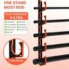 High Strength Fishing Rod Wall Mount Holder Vertical Rod Organizers Systems Multifunctional Fishing Rod Storage Rack