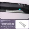 For Avatr 06 2025 2026 Car Front And Rear Air Conditioning Vents Titanium Alloy Protective Covers Interior Upgraded Parts