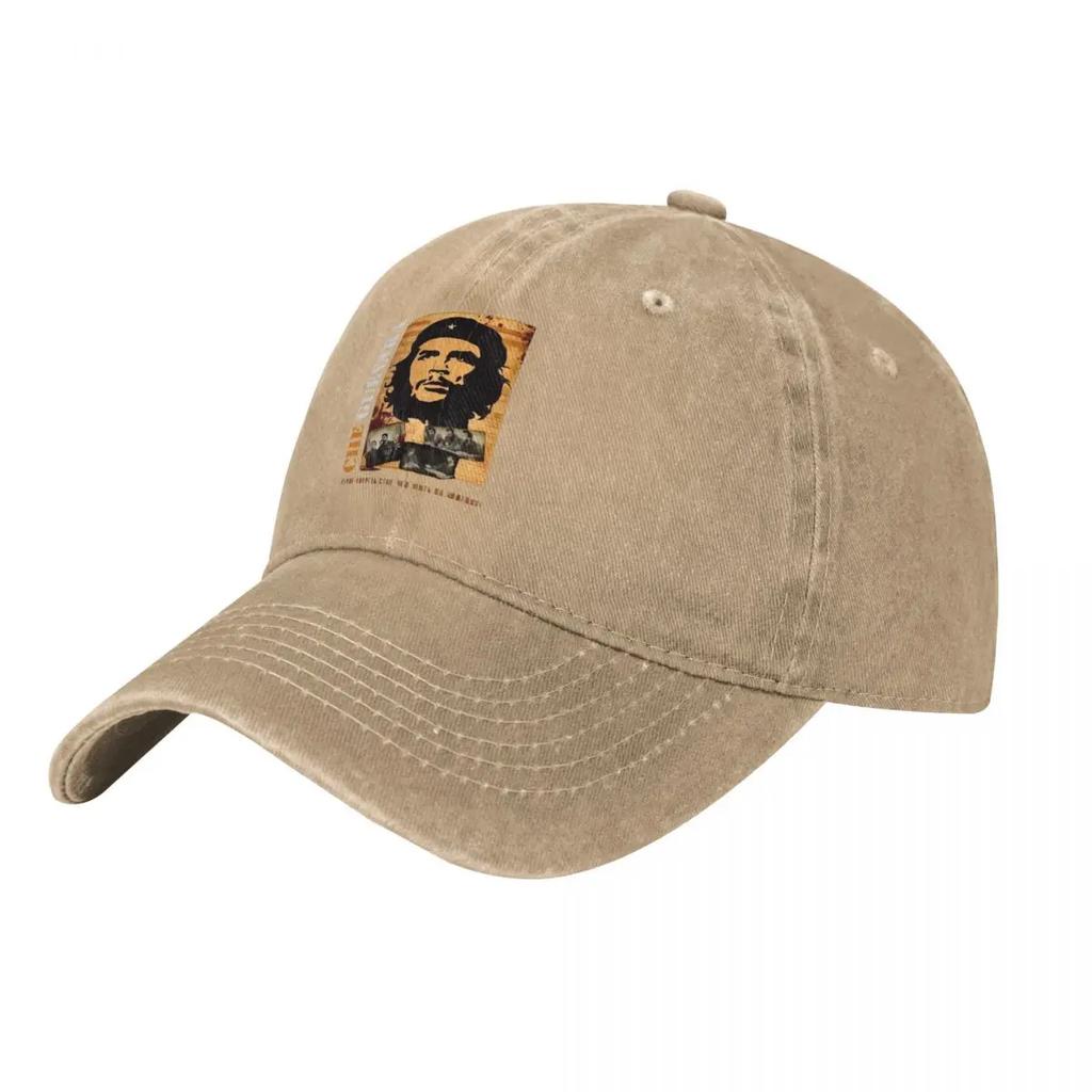 Che Guevara Vintage Hero Cubain Demin Trucker Hat Lightweight Mens Hats Men's Baseball Cap