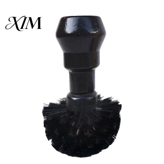Kitchen Tool for Coffee Lovers Machine Portafilter Basket Cleaning Brush, Soft Bristle with Espresso Brush Wood Handle Corner Barista Essential