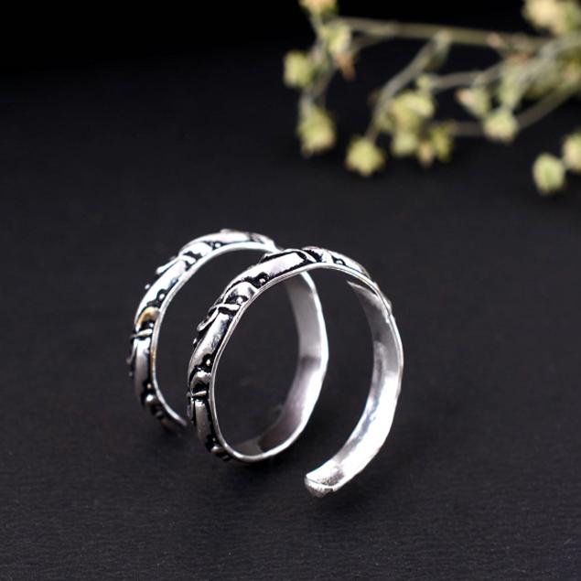 Unique Silver Arthritis Ring – Handmade Adjustable Splint Thumb Band, Pain Relief Jewelry Gift