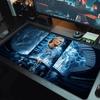 Tappetino Mouse Erling Haaland Grande Cuscino per Tavolo da Gioco Antiscivolo Laptop Tablet Mousepad Grande Tappetino XXL Mini PC Playmat Con Bordo Cucito_XIA