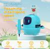 Smart Blue Children's Drawing Robot: Educational Enlightenment Toy with Pen Holder & Card Slot