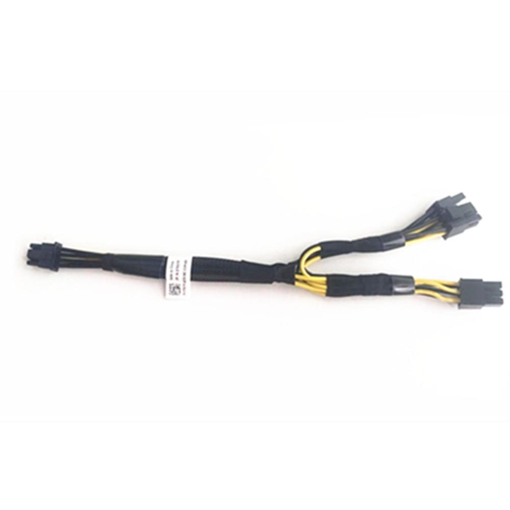 1 Pcs GPU Power Cable Cord 0TR5TP Riser to GPGPU 8pin to 8+6pin For R740 R740xd