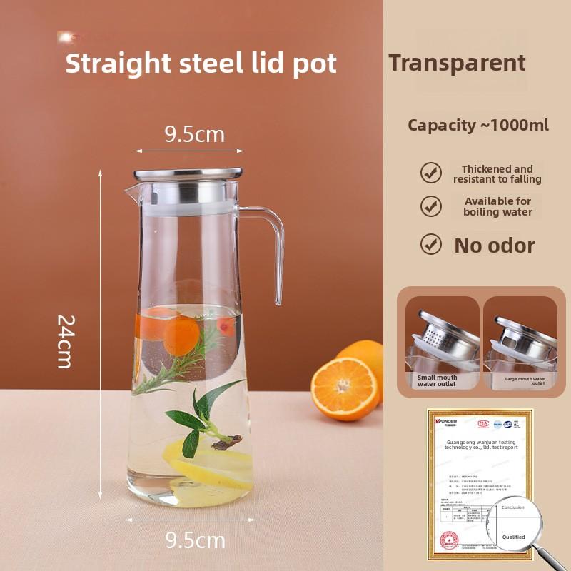 High-Temperature Resistant Acrylic Juice Jug Modern Style Beverage Dispenser for KTV, Restaurants, and Gifts 1000ml