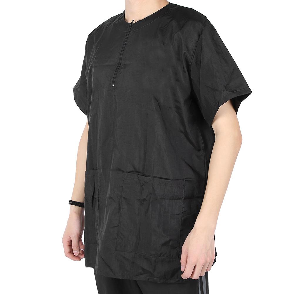 Hair Stylist Grooming Smocks Haircut Cape Barber Apron with Pockets for Hair Salon