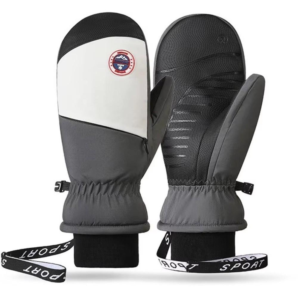 Touch Screen Cycling Gloves Non-slip Snowboard Gloves Fashion Winter Skiing Gloves  for Men Women