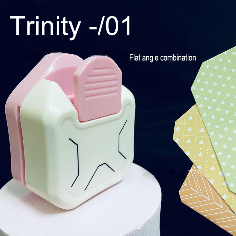 3 In1 Mini Round Corner Cutter Corner Durable Rounder Punch R4/R7/R10mm Paper Trimmer Round Corner DIY Paper Cutter Card KD05